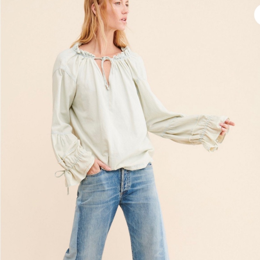 Free people Jean blouse